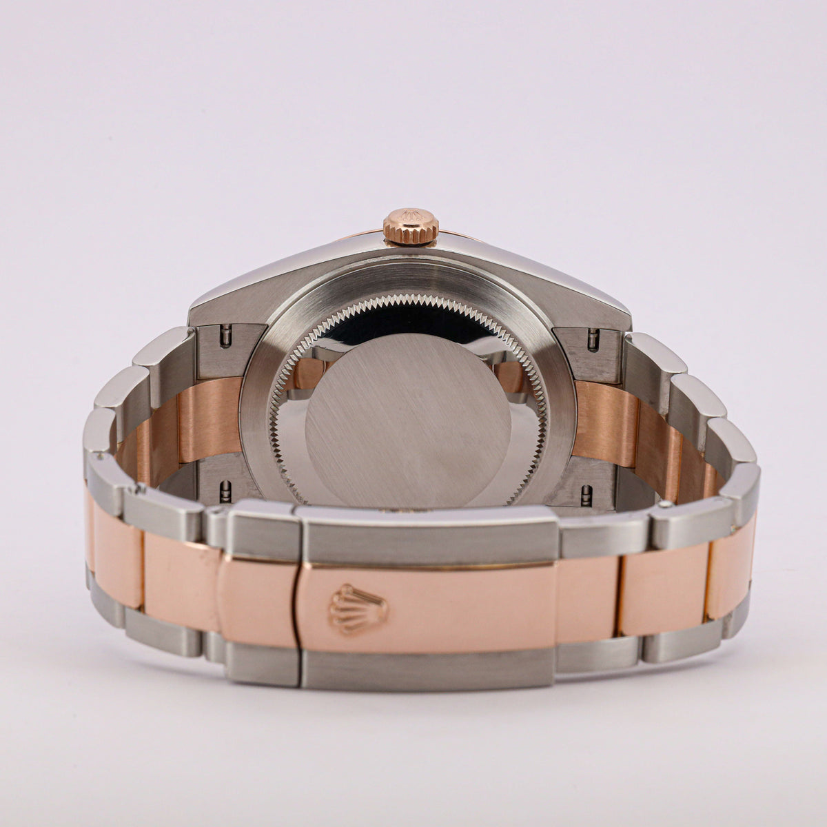 Rolex Datejust 41 126331 Diamond-Chocolate Dial Stahl/Rosé Full Set