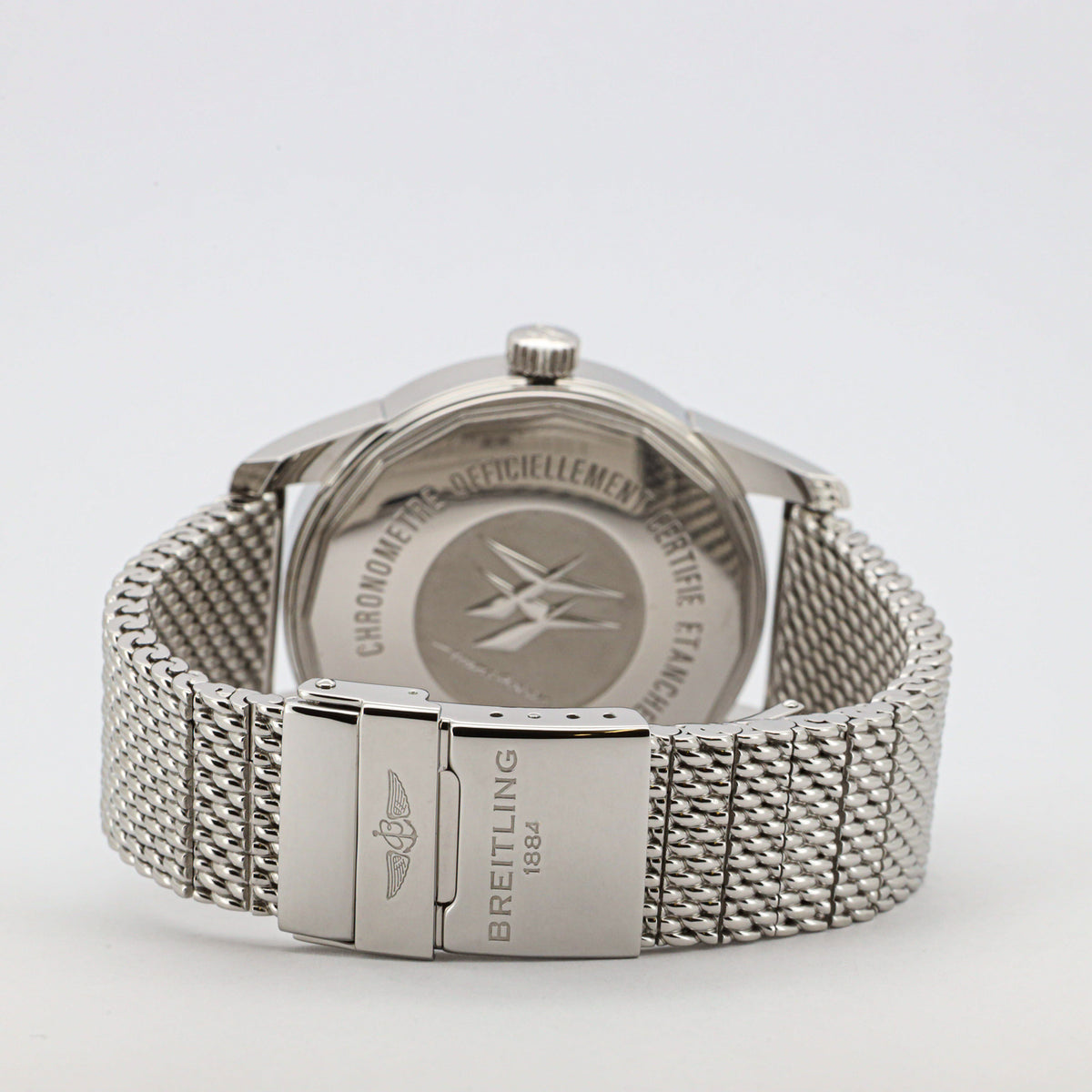 Breitling Transocean Day & Date 43 A45310 Edelstahl
