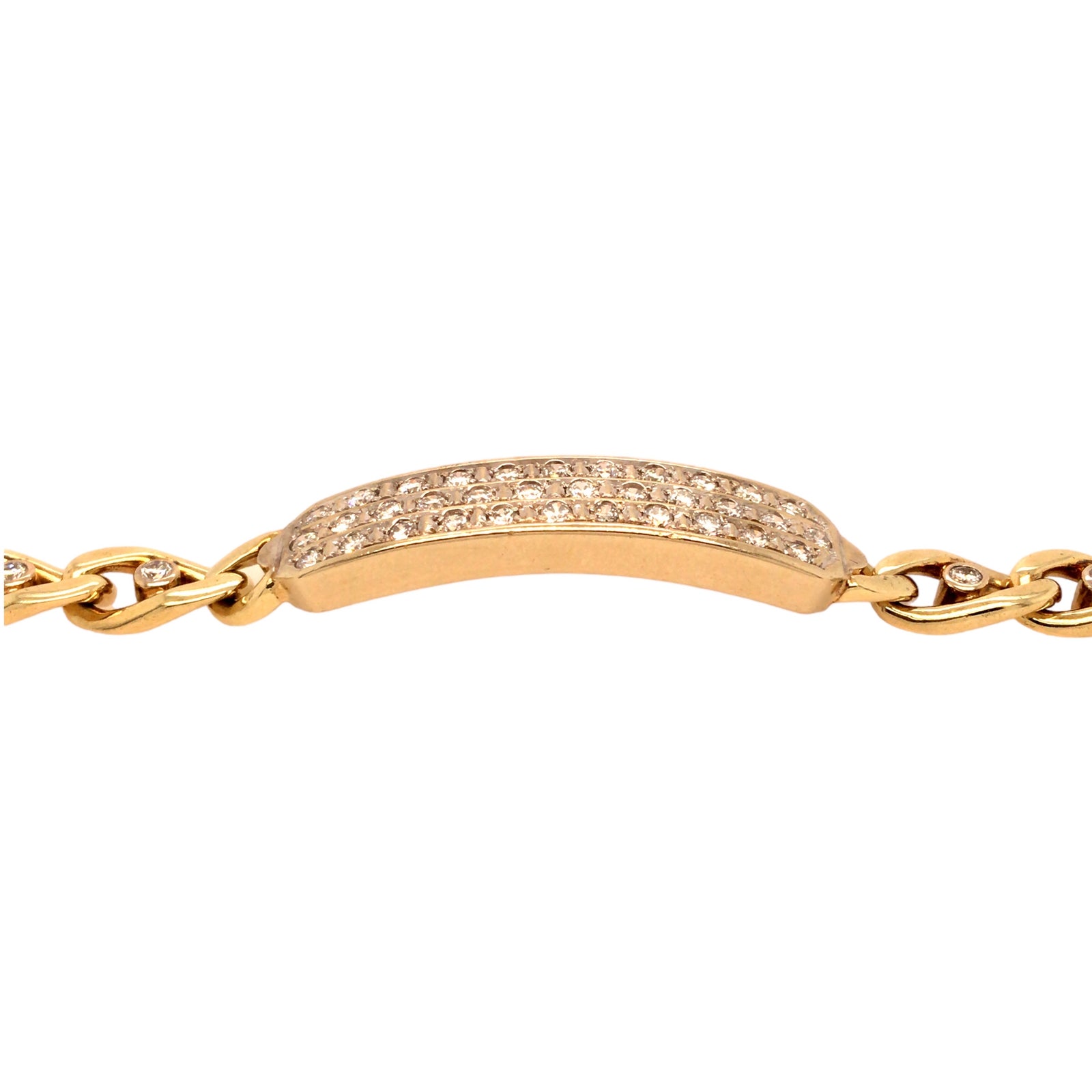 Armband Gelbgold 585 - 14 ct. mit Brillanten