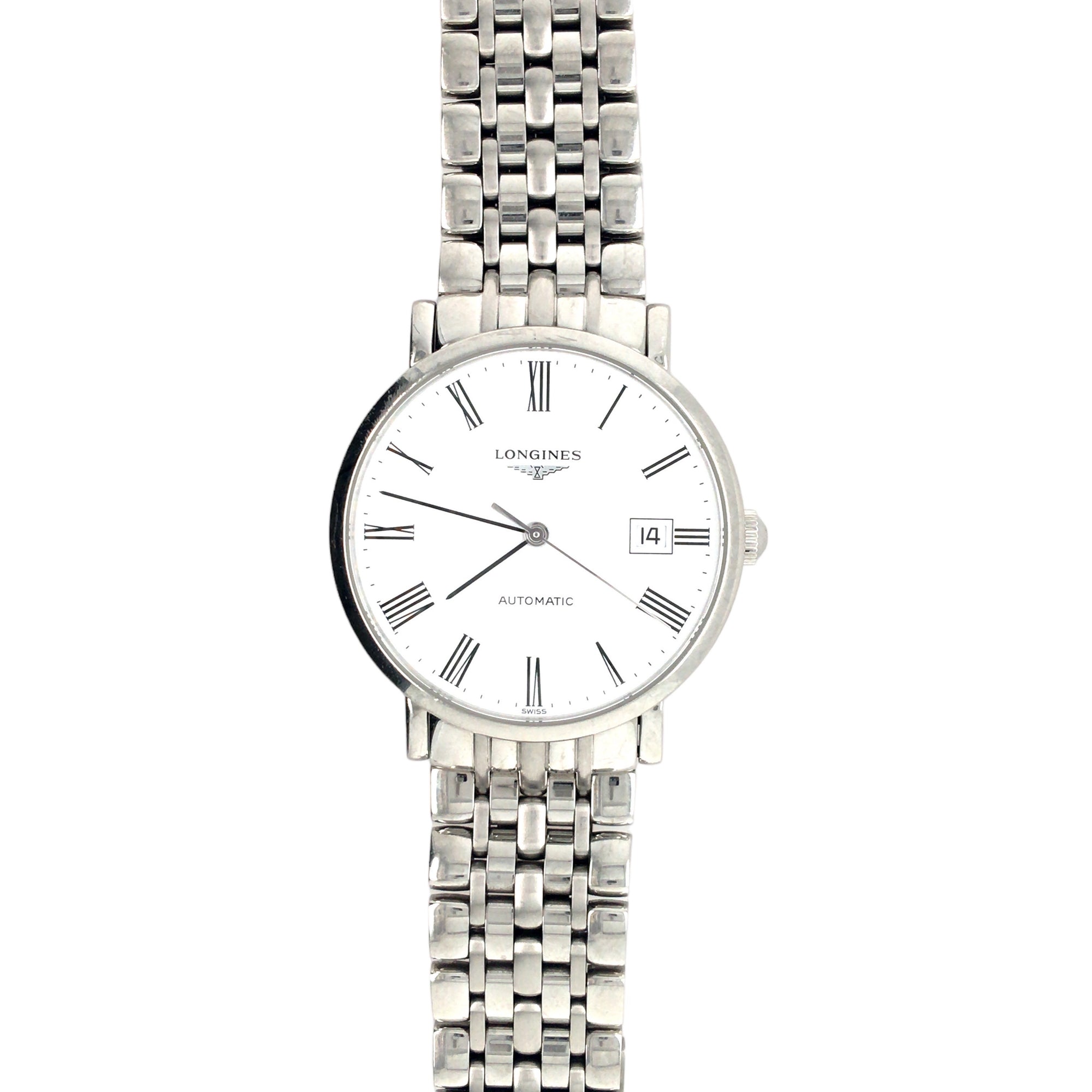 Longines Elegant Automatic White - Edelstahl - Ref. L48104116