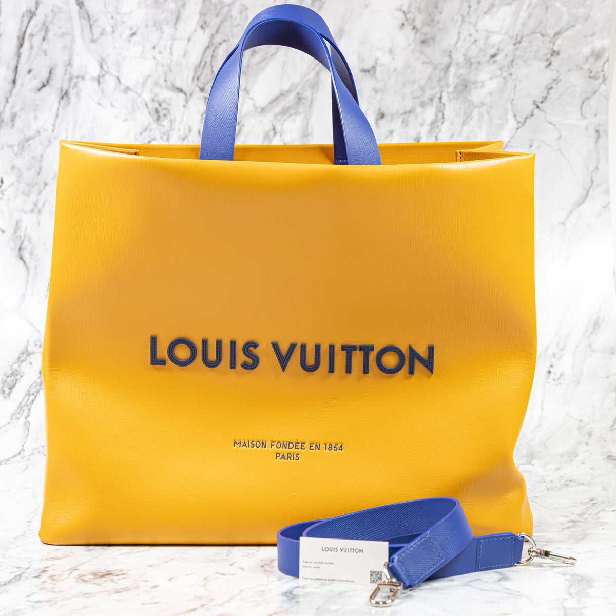 Louis Vuitton Shopper Tote MM mit Schulterriemen M28308 Safran Yellow