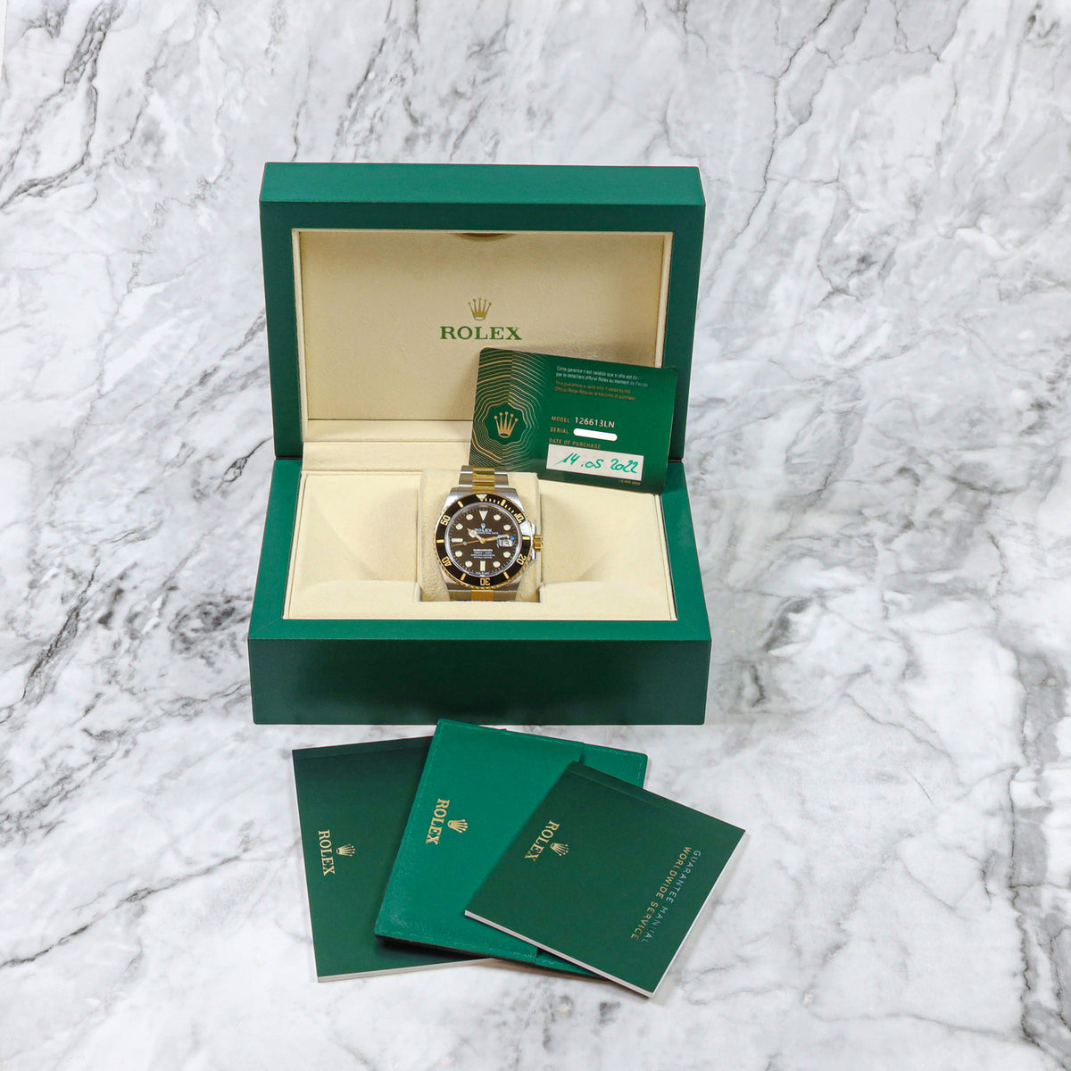 Rolex Submariner Date 41 Stahl/Gold 126613LN