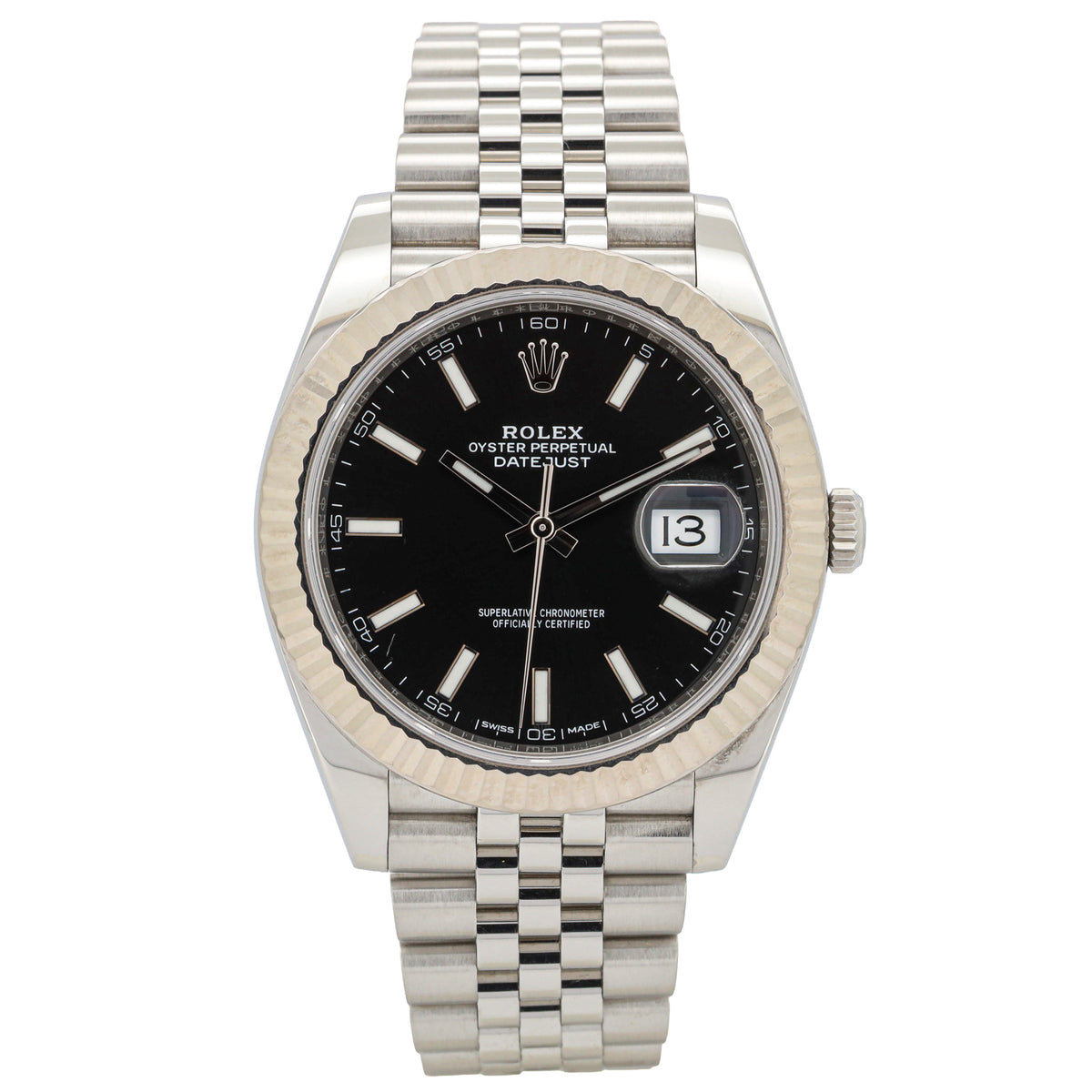 Rolex Datejust 41 Jubilee 126334 Black Dial