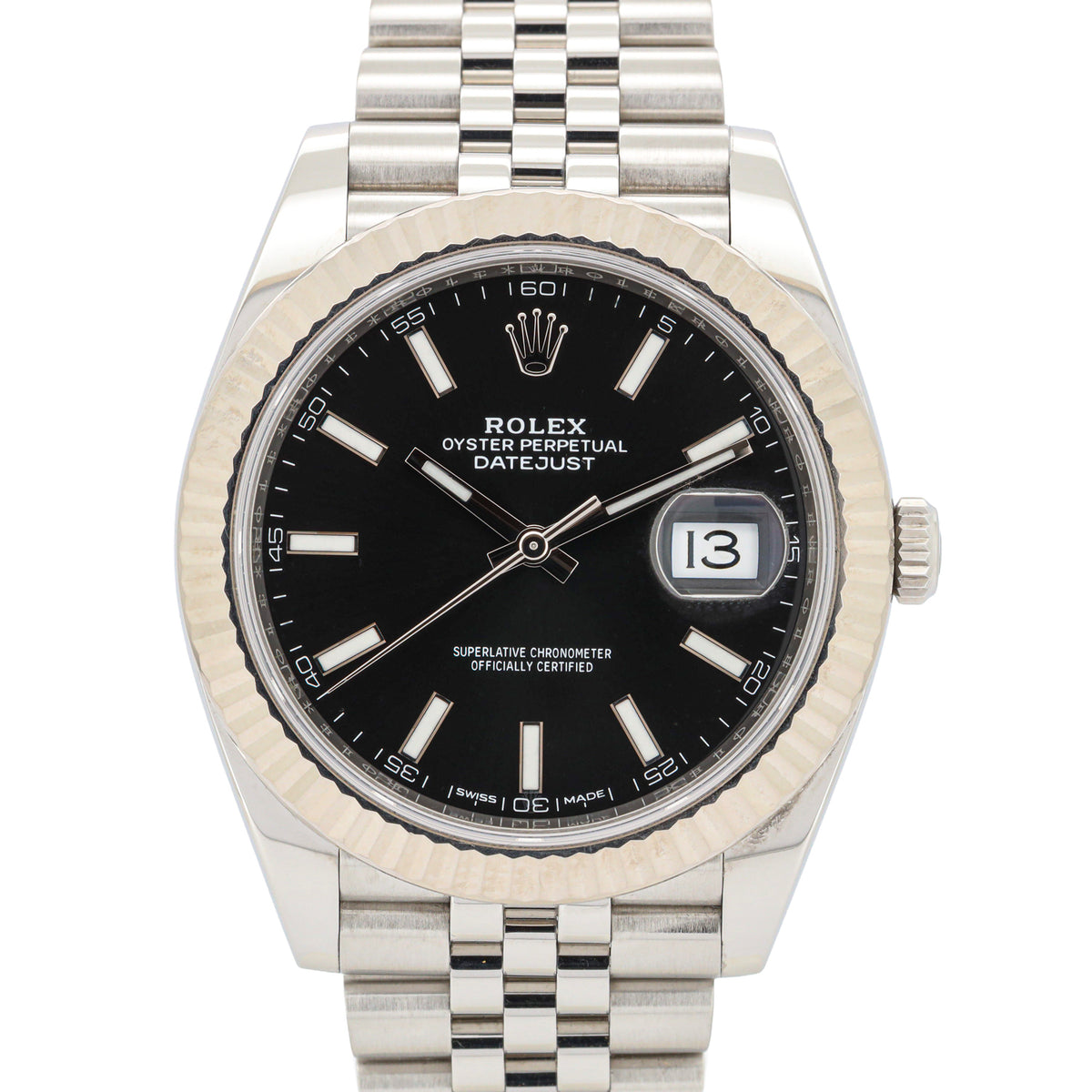 Rolex Datejust 41 Jubilee 126334 Black Dial
