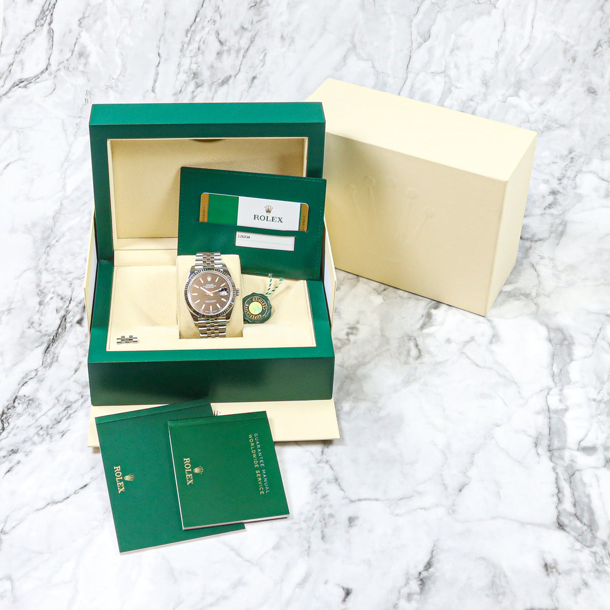 Rolex Datejust 41 Jubilee 126334 Black Dial