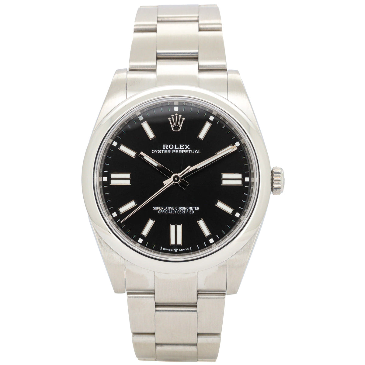 Rolex Oyster Perpetual 41mm Black Dial Full Set