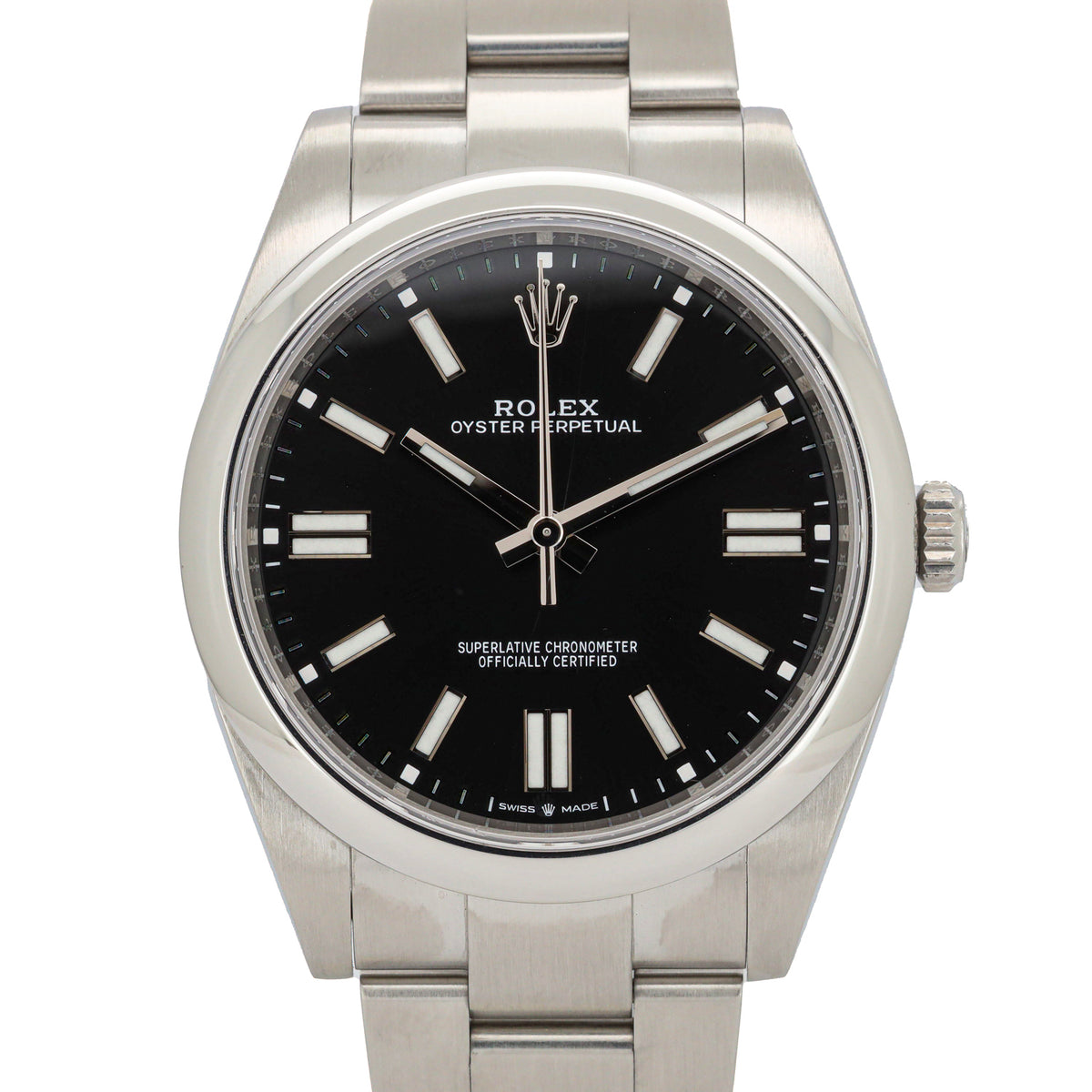 Rolex Oyster Perpetual 41mm Black Dial Full Set