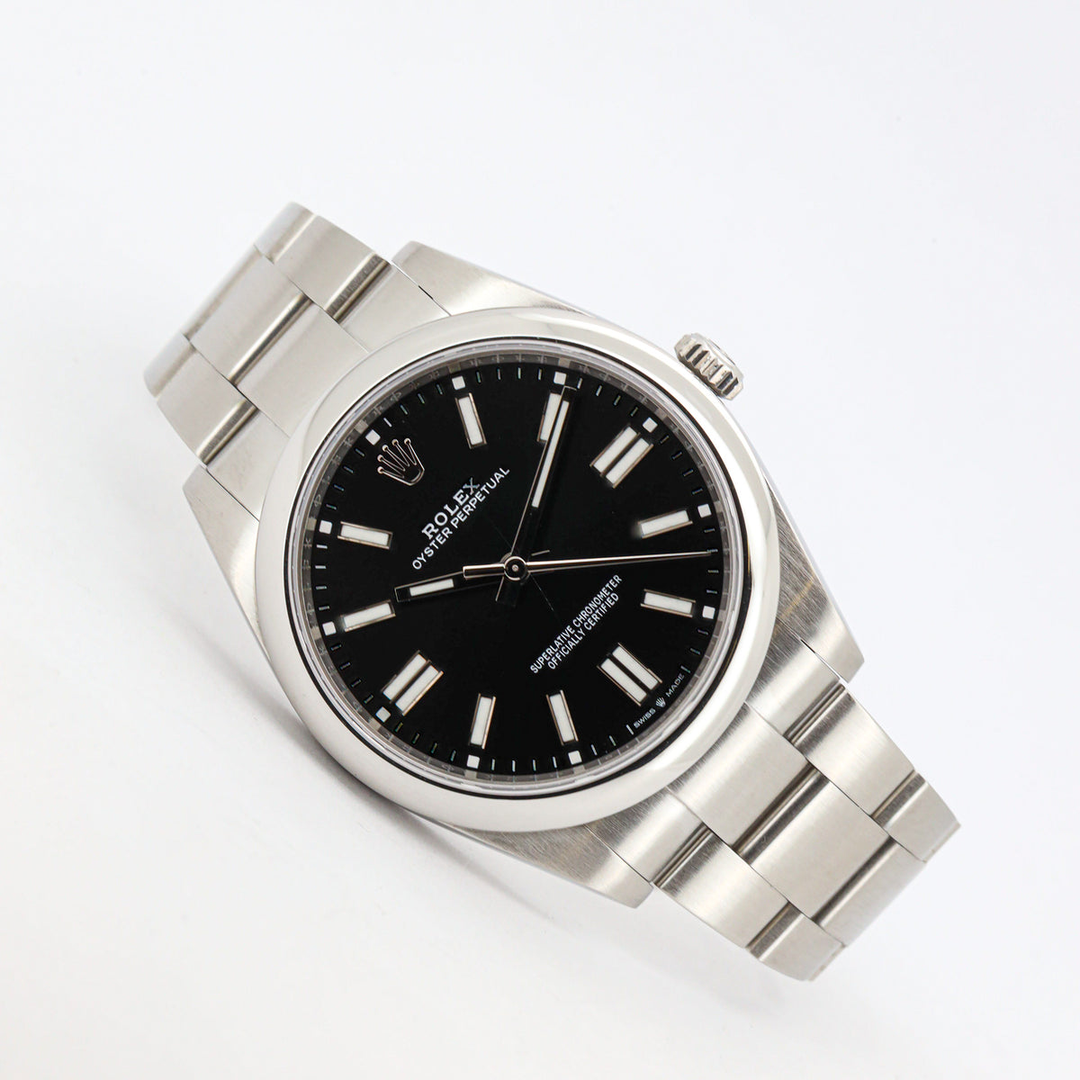 Rolex Oyster Perpetual 41mm Black Dial Full Set
