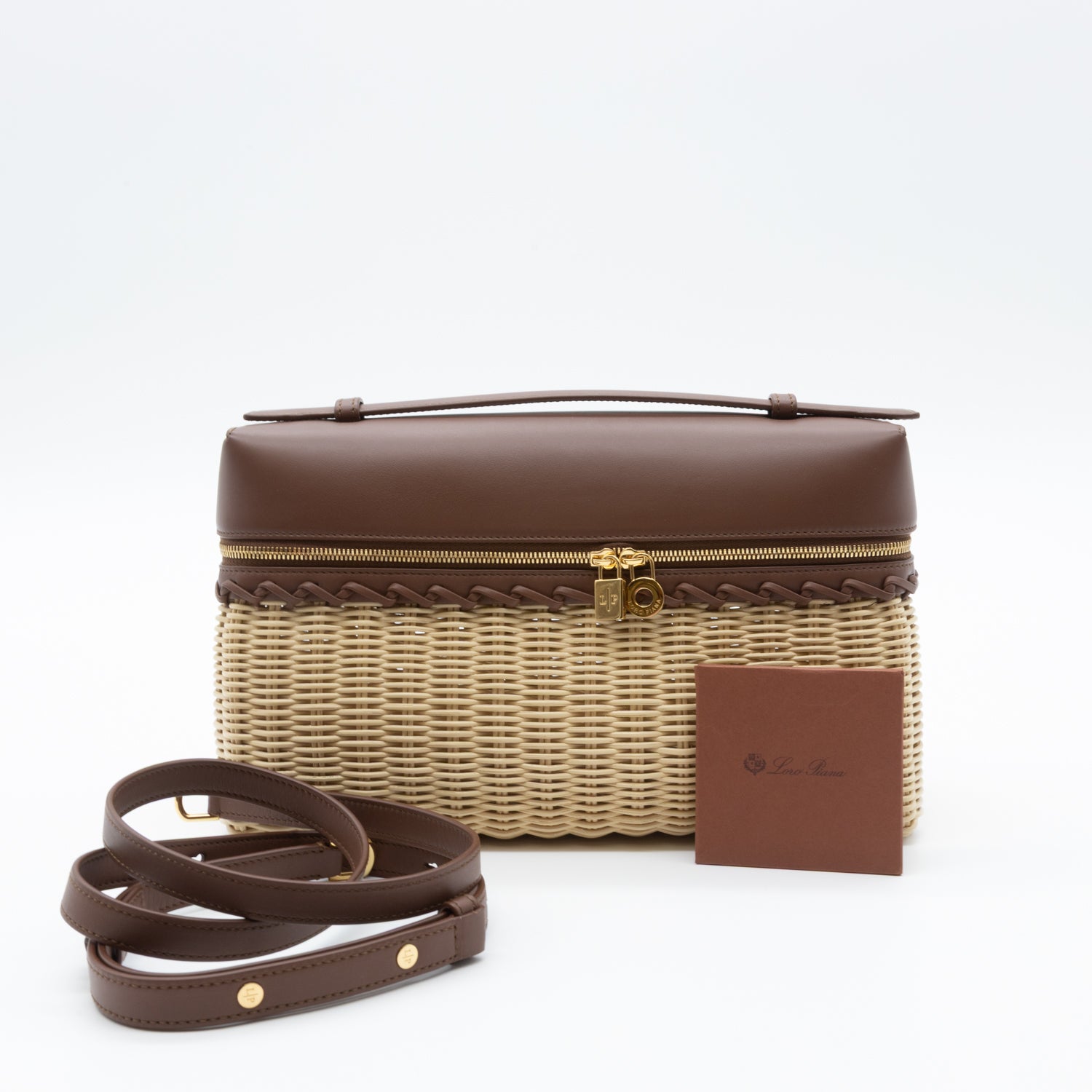 Loro Piana Extra Pocket L27 Wicker Rattan