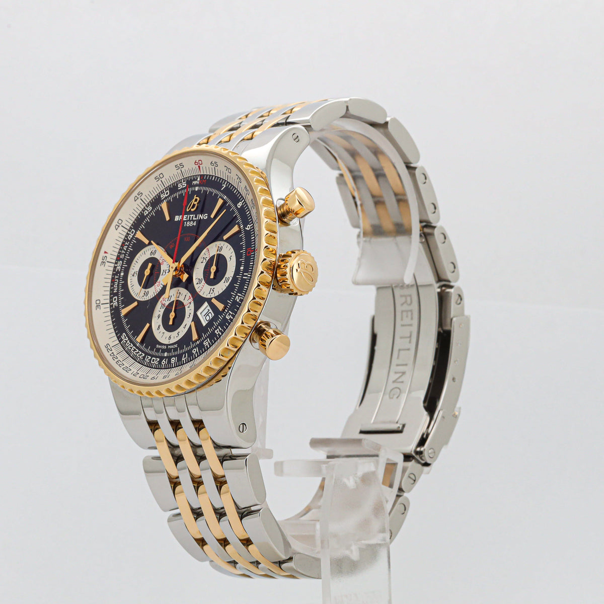 Breitling Montbrilliant 47 Chronograph  C2335211/B44 Limit Edition Bicolor