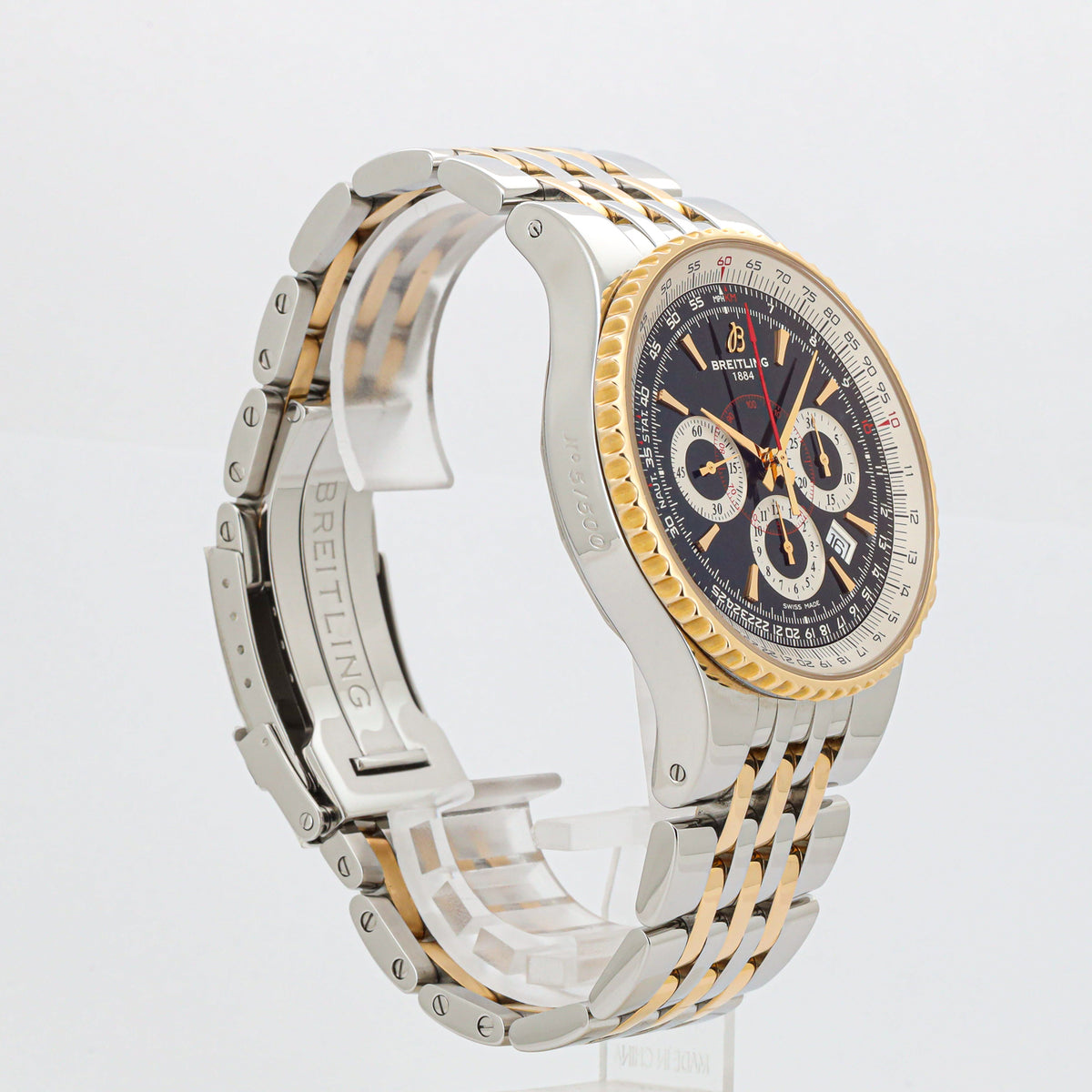 Breitling Montbrilliant 47 Chronograph  C2335211/B44 Limit Edition Bicolor