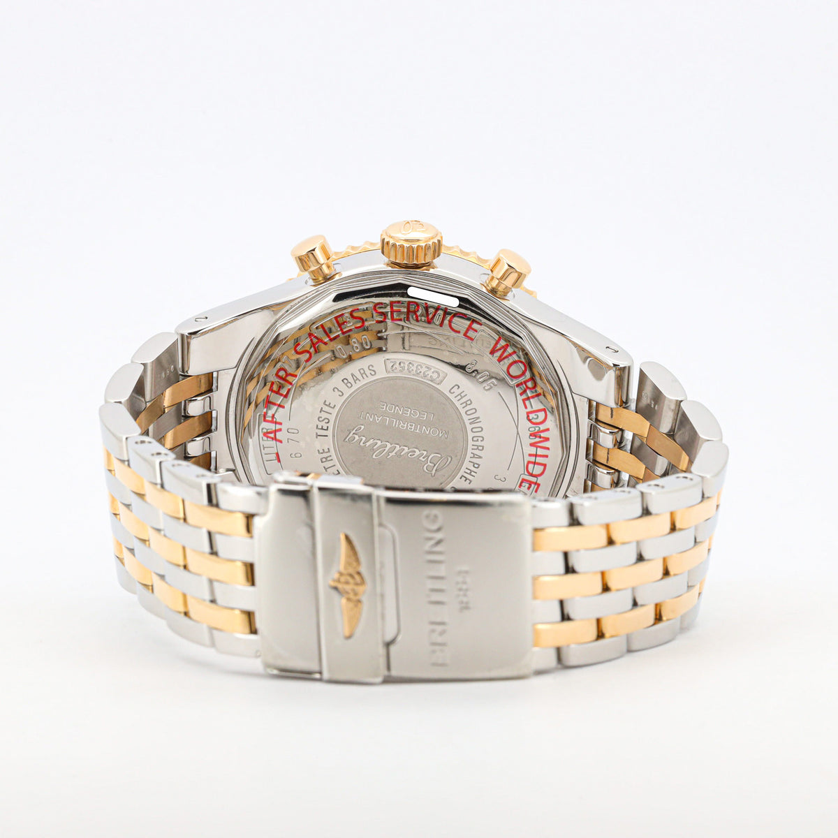 Breitling Montbrilliant 47 Chronograph  C2335211/B44 Limit Edition Bicolor
