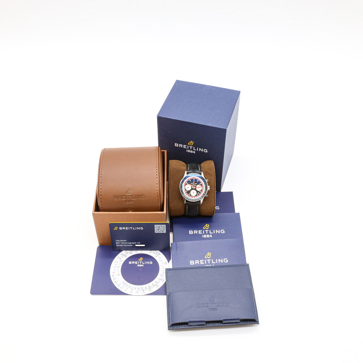 Breitling Navitimer B01 AB0121 Swissair 12/20 Full Set
