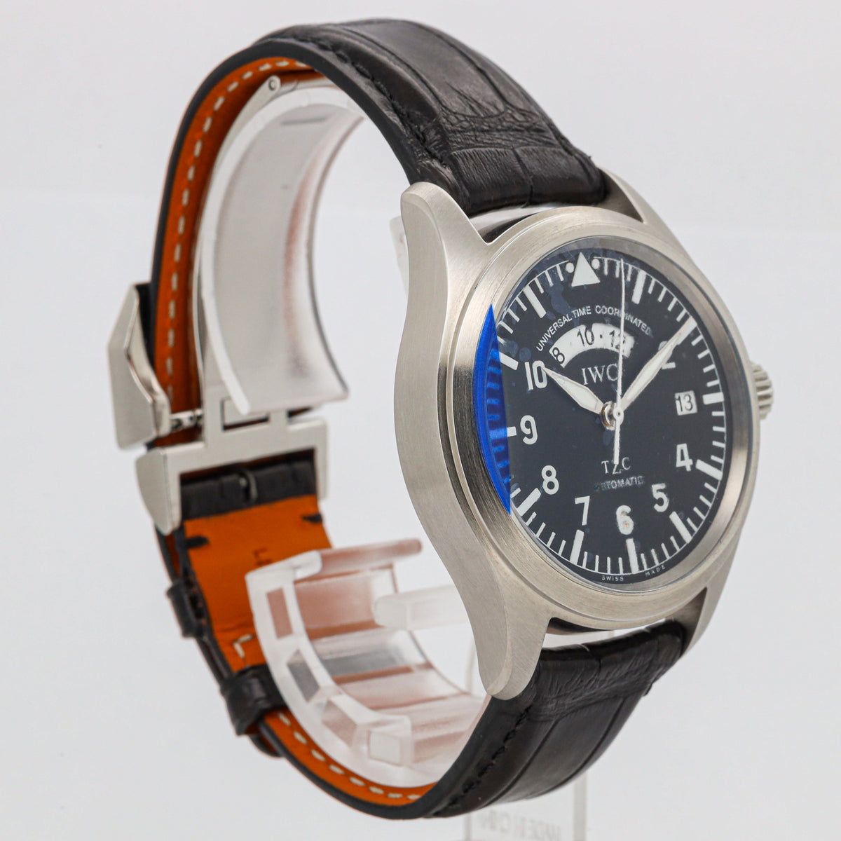 IWC Fliegeruhr Spitfire UTC 39mm TZC 3251 Automatik Org. Faltschließe