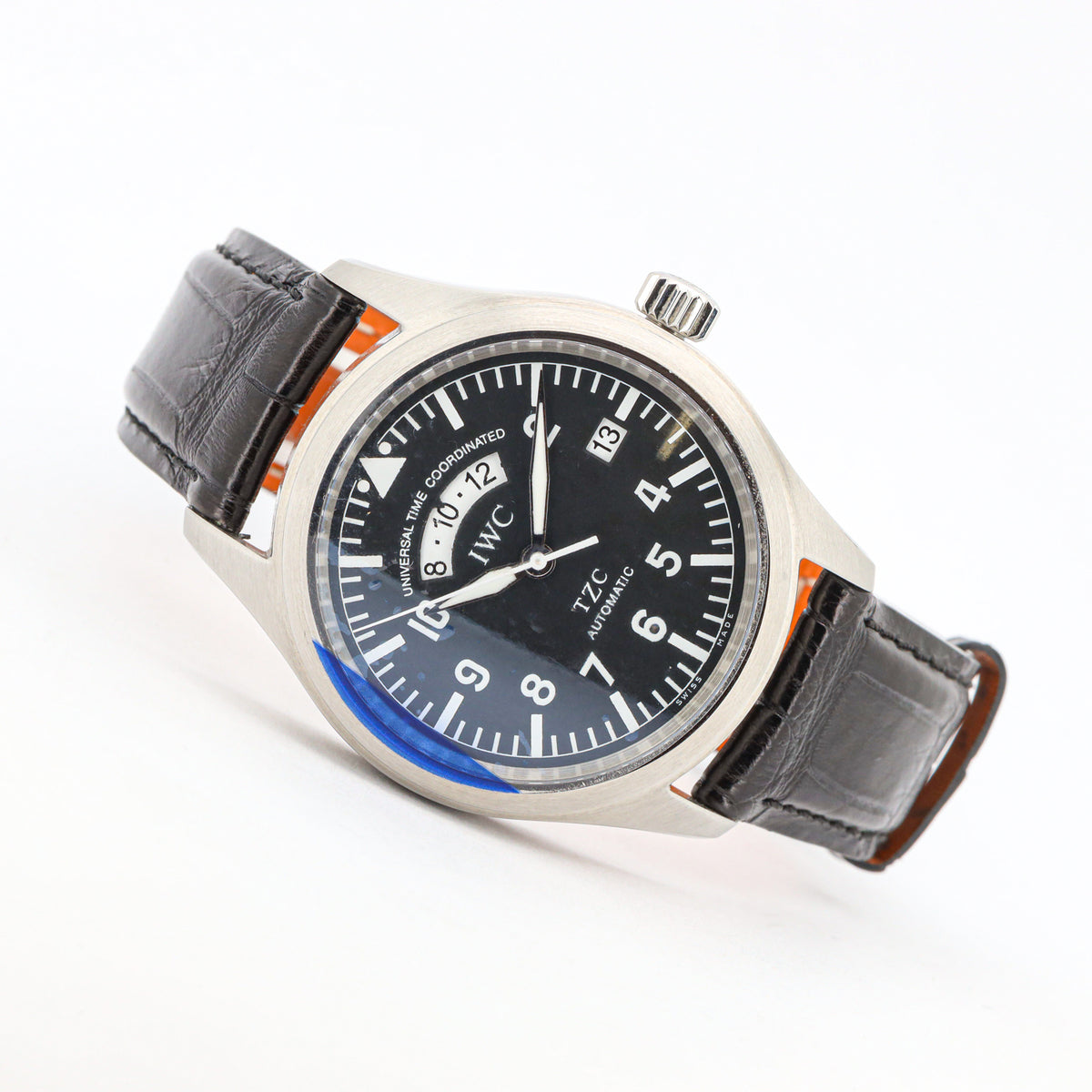 IWC Fliegeruhr Spitfire UTC 39mm TZC 3251 Automatik Org. Faltschließe
