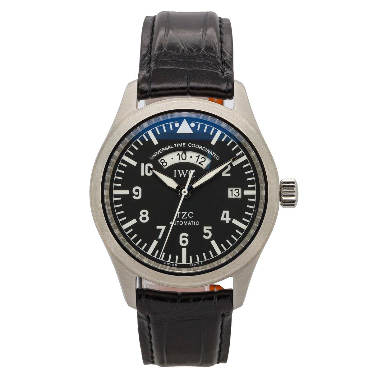 IWC Fliegeruhr Spitfire UTC 39mm TZC 3251 Automatik Org. Faltschließe