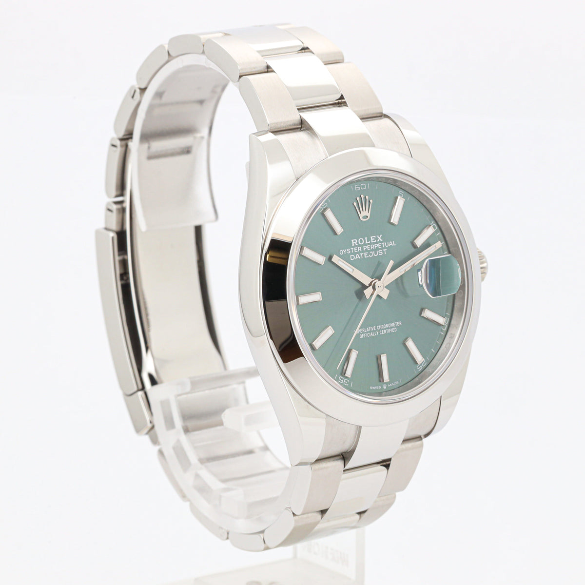 Rolex Datejust 41 126300 Mint Green Dial NEW 2026
