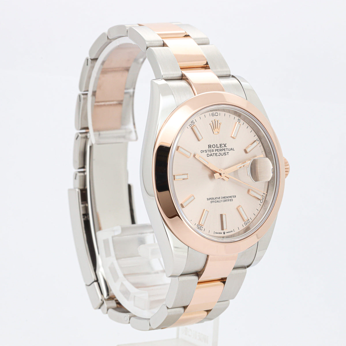 Rolex Datejust 41 126301 Sundust Dial Everose Bicolor Roségold
