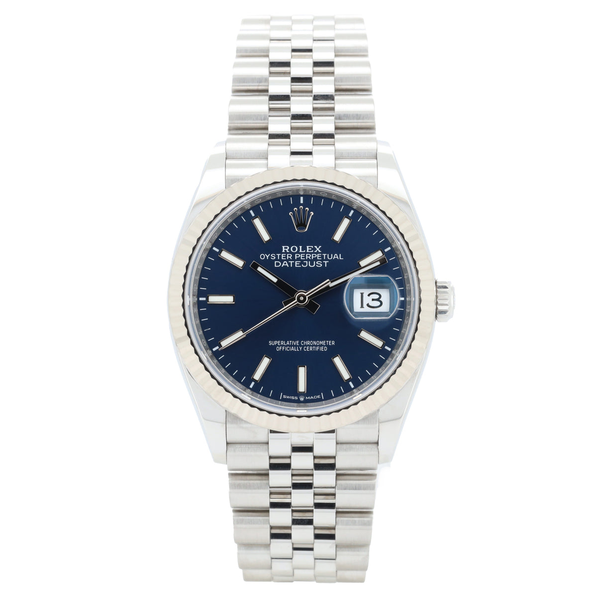 Rolex Datejust 36mm 126234 Jubilee Blue Dial 2023
