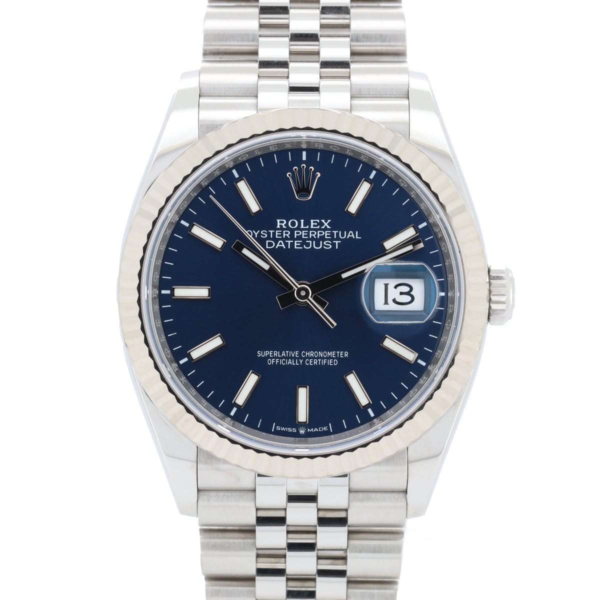 Rolex Datejust 36mm 126234 Jubilee Blue Dial 2023