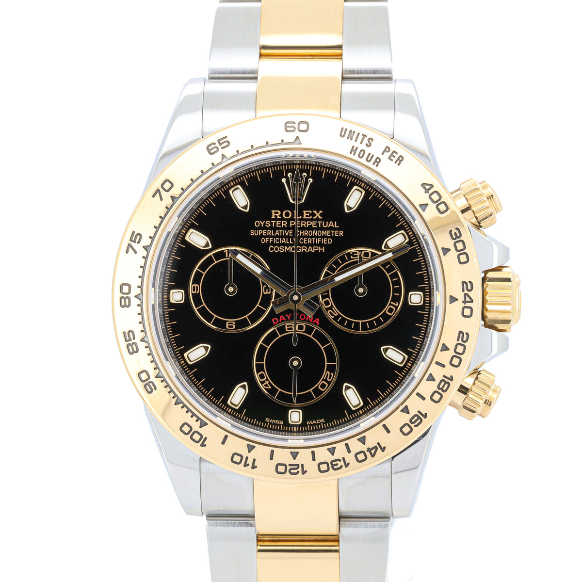 Rolex Daytona 116503 Black Dial Stahl-Gold 2022 Full Set