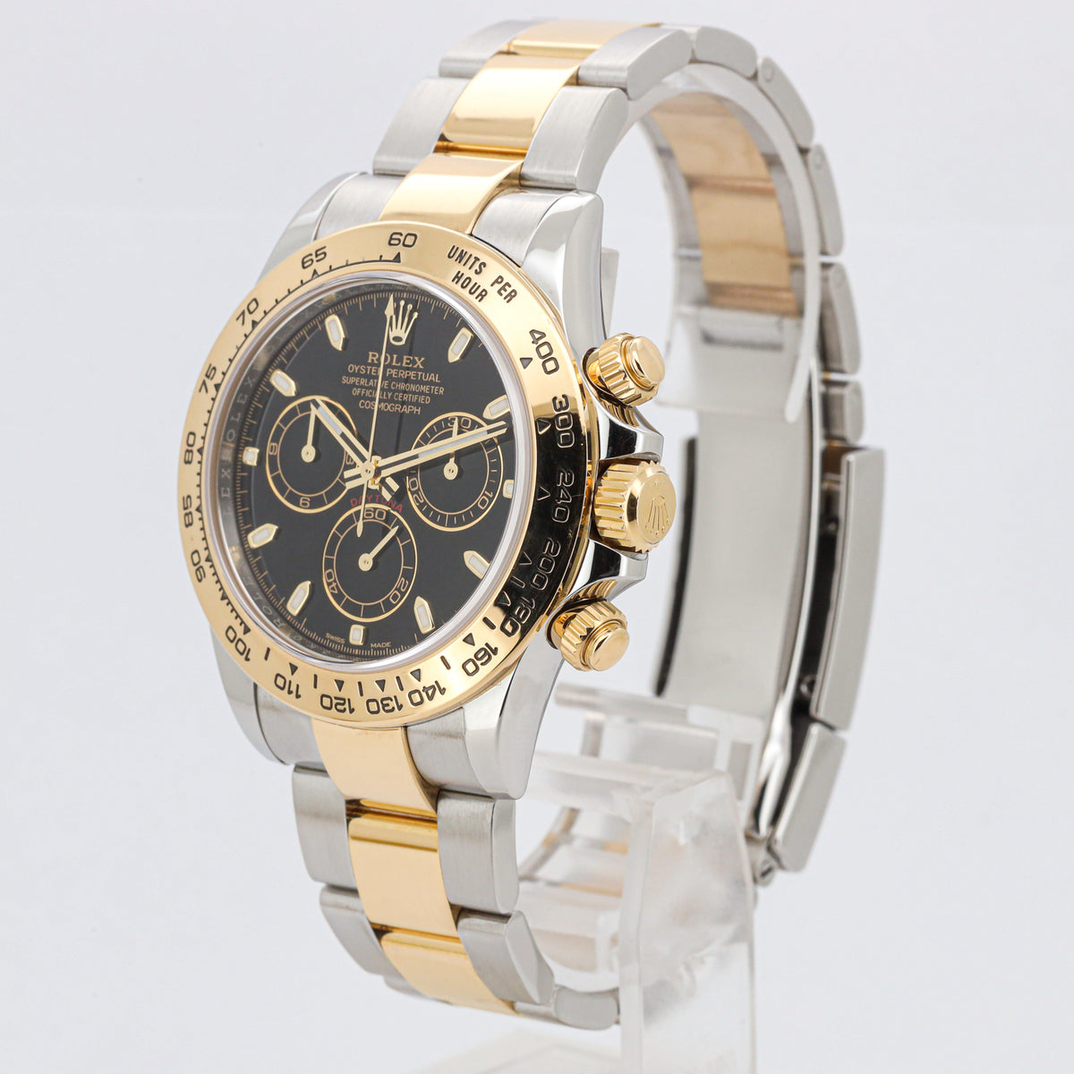 Rolex Daytona 116503 Black Dial Stahl-Gold 2022 Full Set