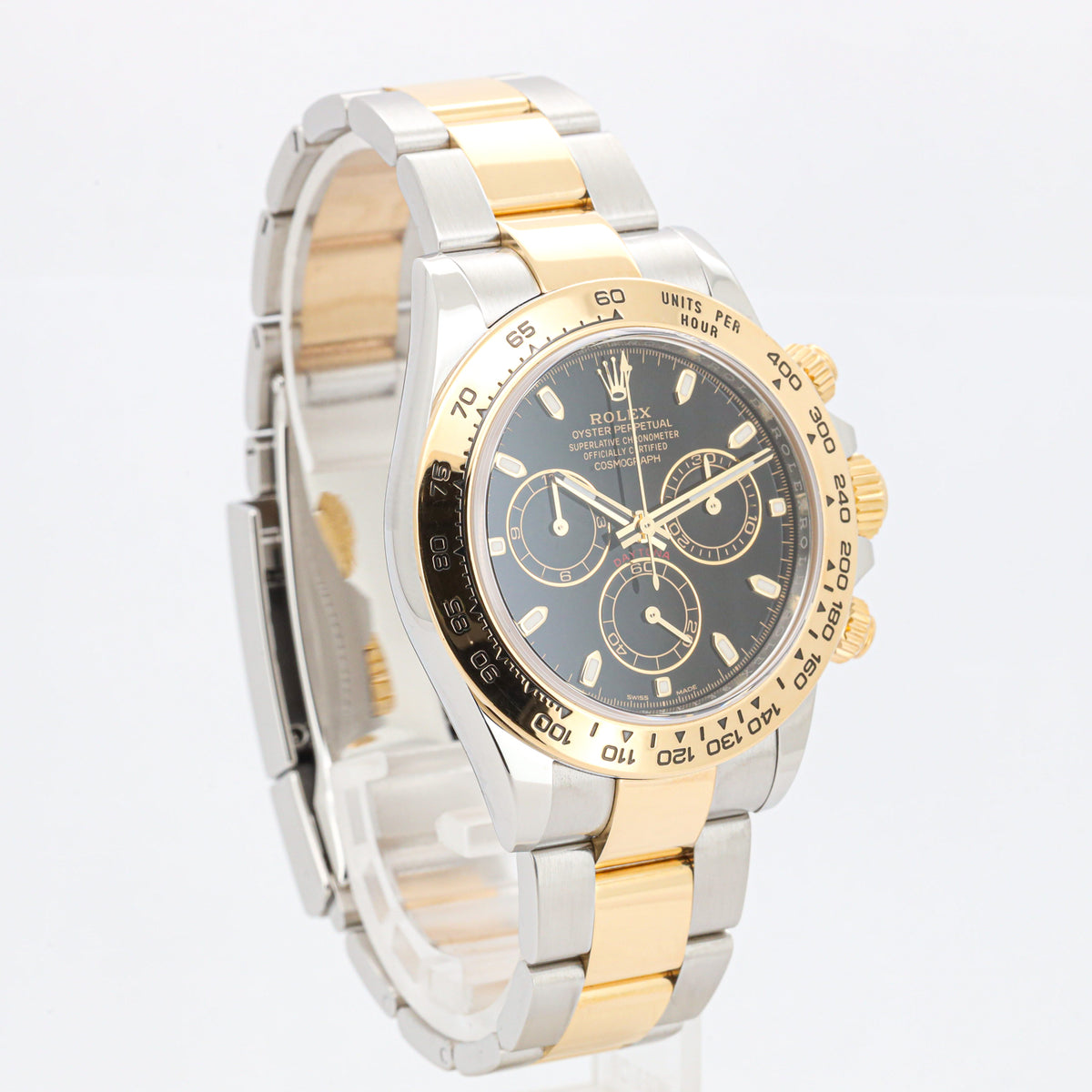 Rolex Daytona 116503 Black Dial Stahl-Gold 2022 Full Set