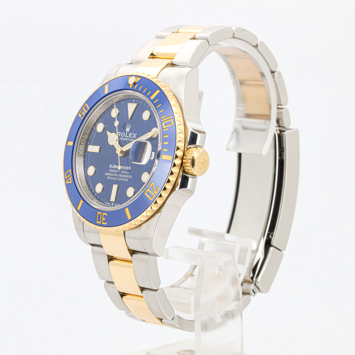 Rolex Submariner Date 41 126613LB Bluesy Stahl-Gold Full Set