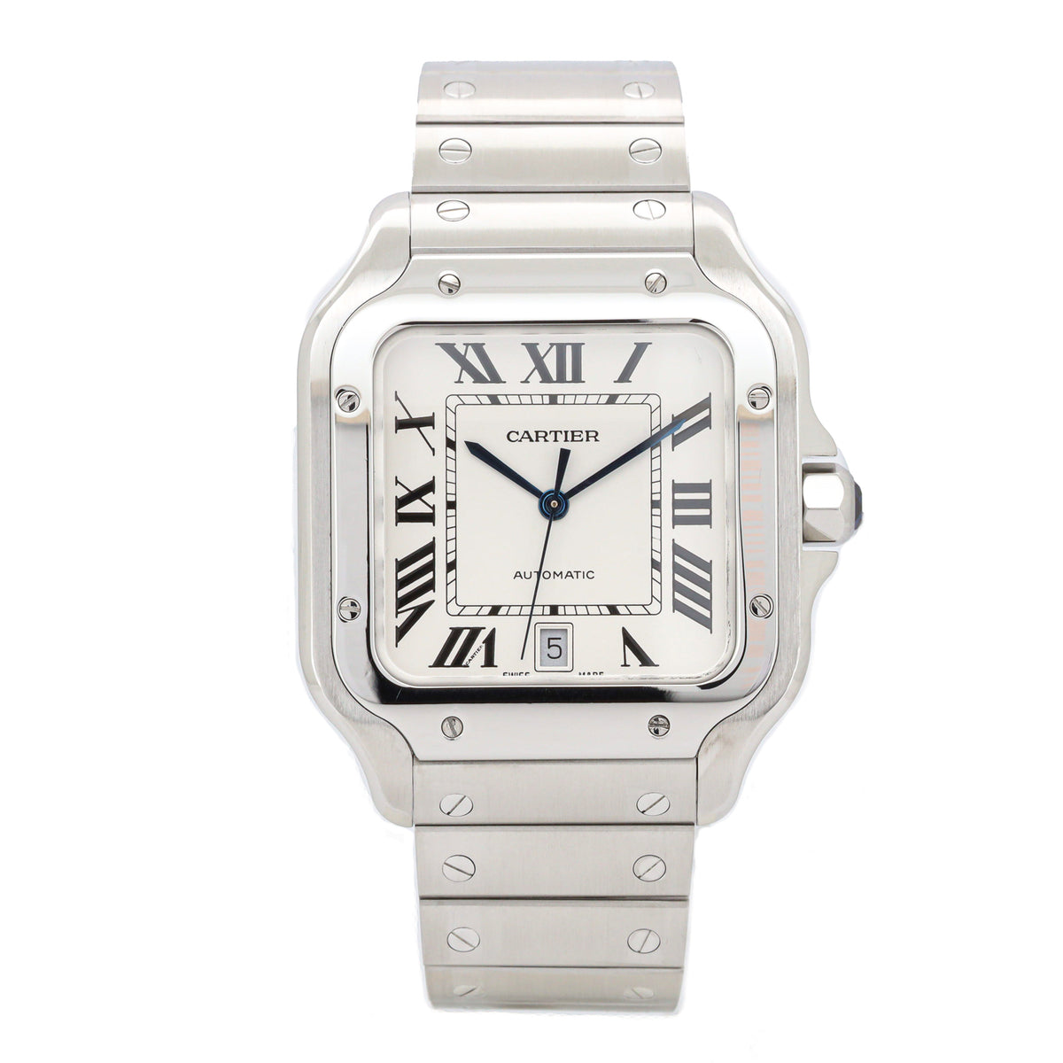 Cartier Santos De Cartier Edelstahl Automatik 39,8mm WSSA0018