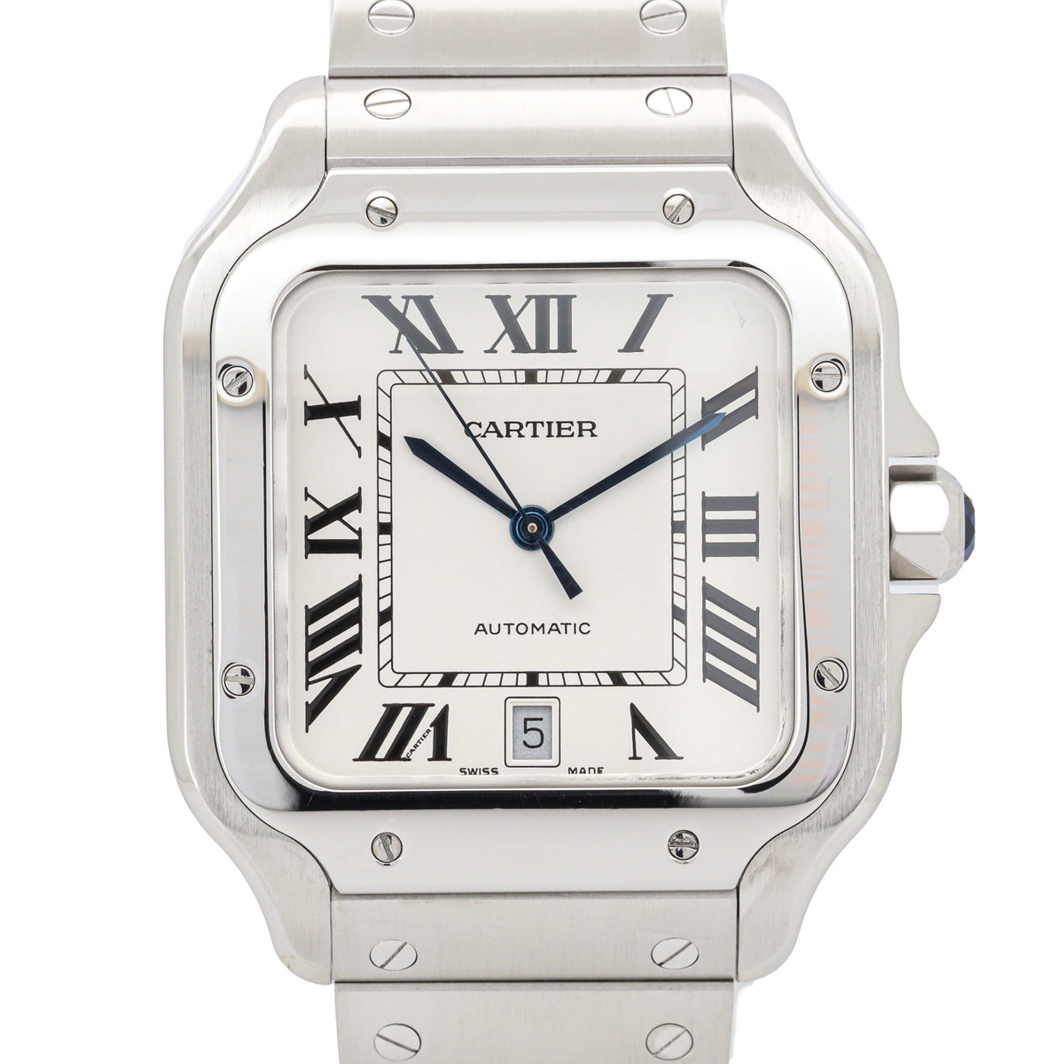 Cartier Santos De Cartier Edelstahl Automatik 39,8mm WSSA0018