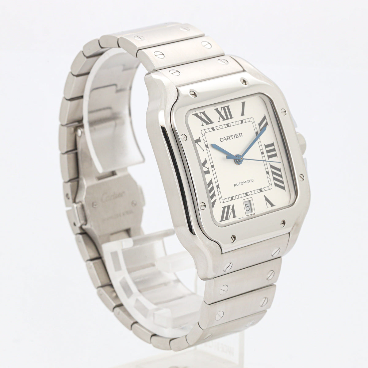 Cartier Santos De Cartier Edelstahl Automatik 39,8mm WSSA0018
