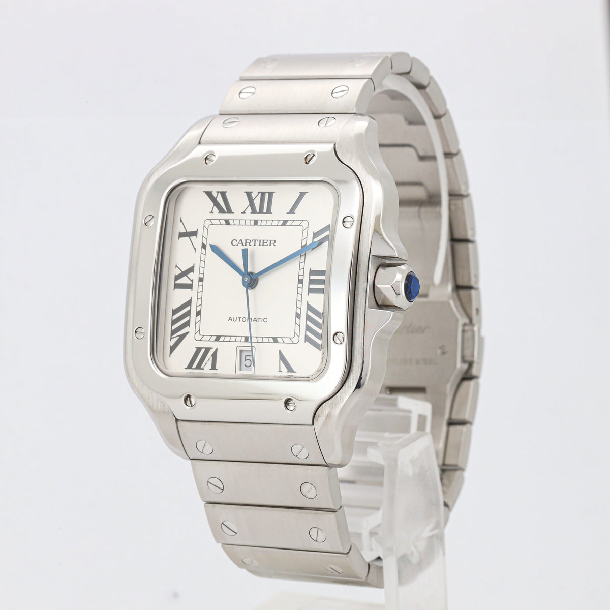 Cartier Santos De Cartier Edelstahl Automatik 39,8mm WSSA0018