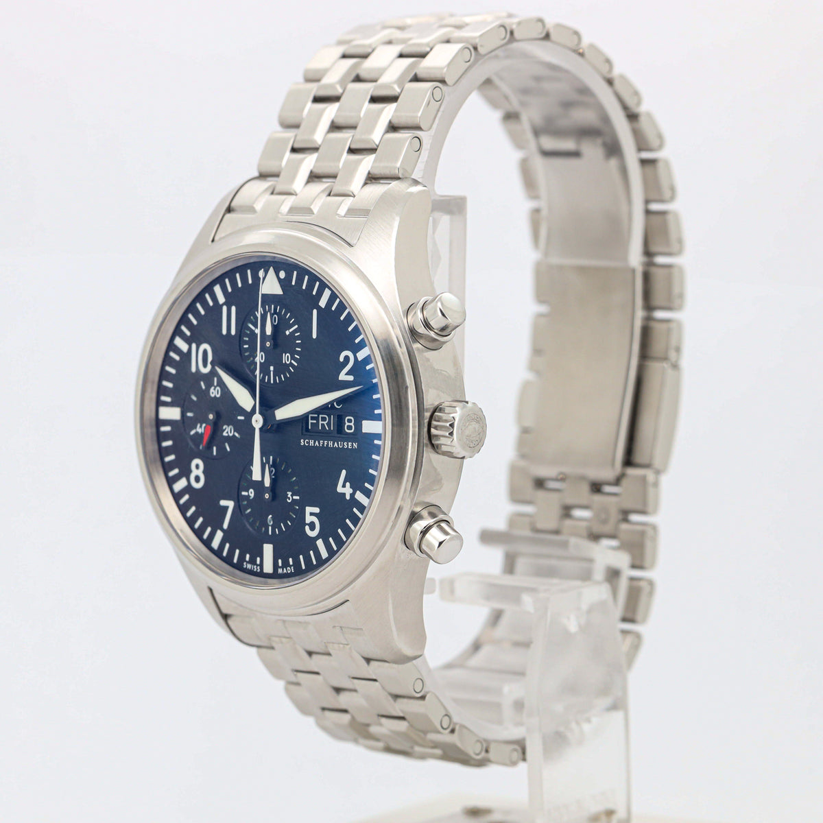 IWC Schaffhausen Fliegeruhr Chrono Pilot 371704 42mm B&P