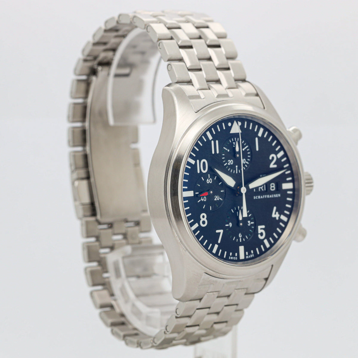 IWC Schaffhausen Fliegeruhr Chrono Pilot 371704 42mm B&P