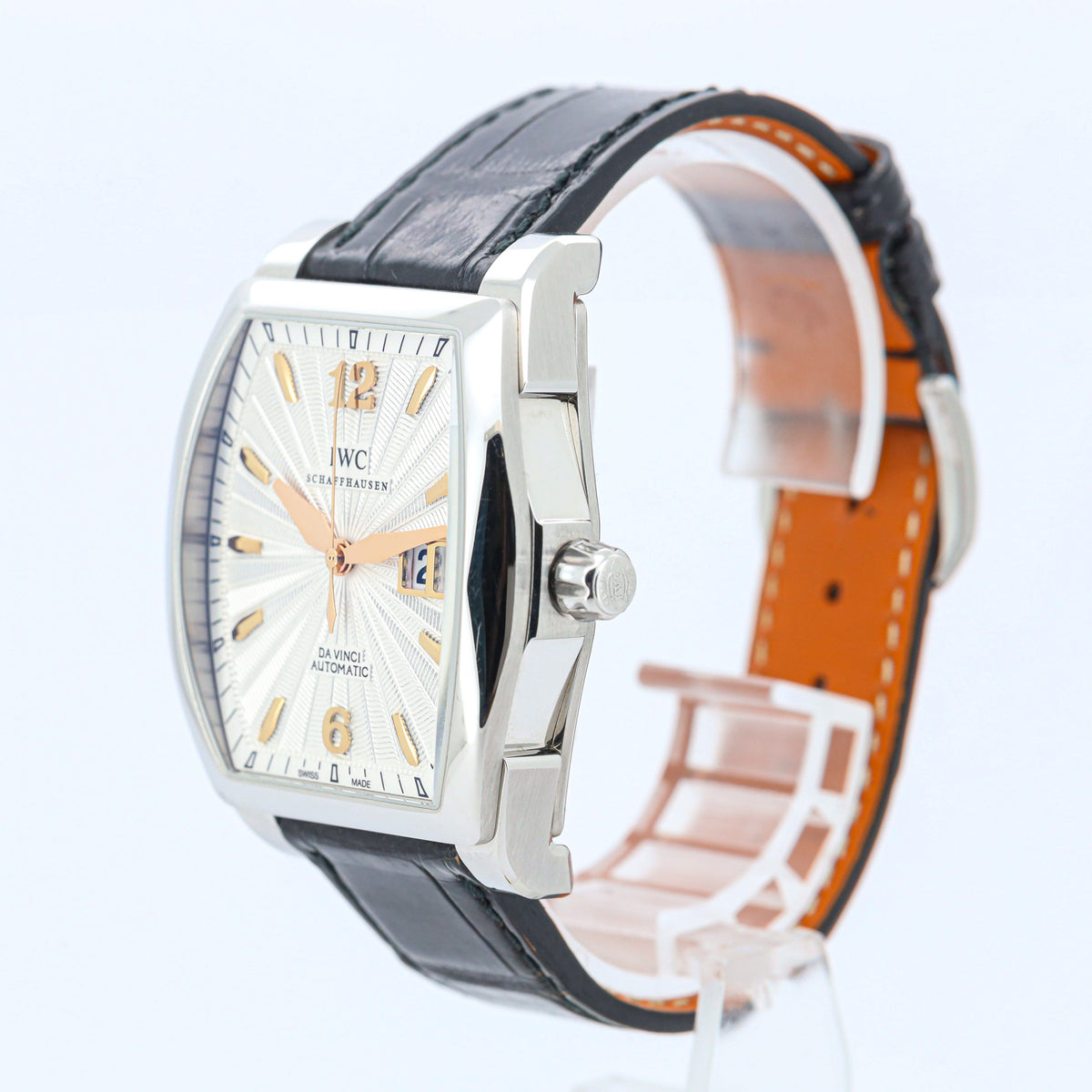 IWC Schaffhausen Da Vici Automatic 36mm IW452305 Edelstahl Leder