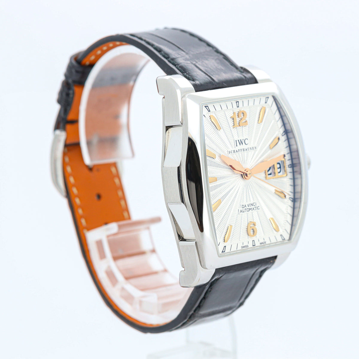 IWC Schaffhausen Da Vici Automatic 36mm IW452305 Edelstahl Leder