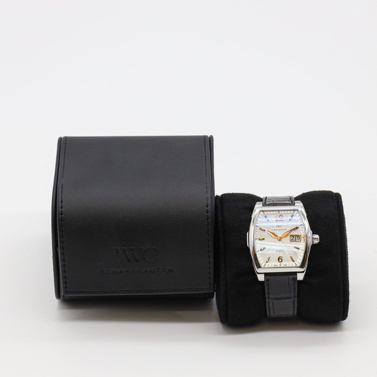 IWC Schaffhausen Da Vici Automatic 36mm IW452305 Edelstahl Leder