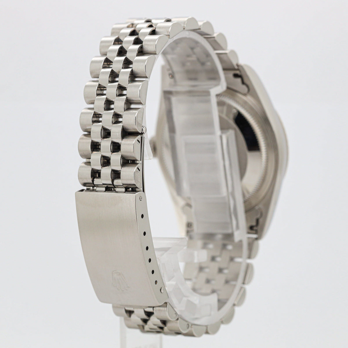 Rolex Datejust 36 16234 White Roman Dial no holes Edelstahl
