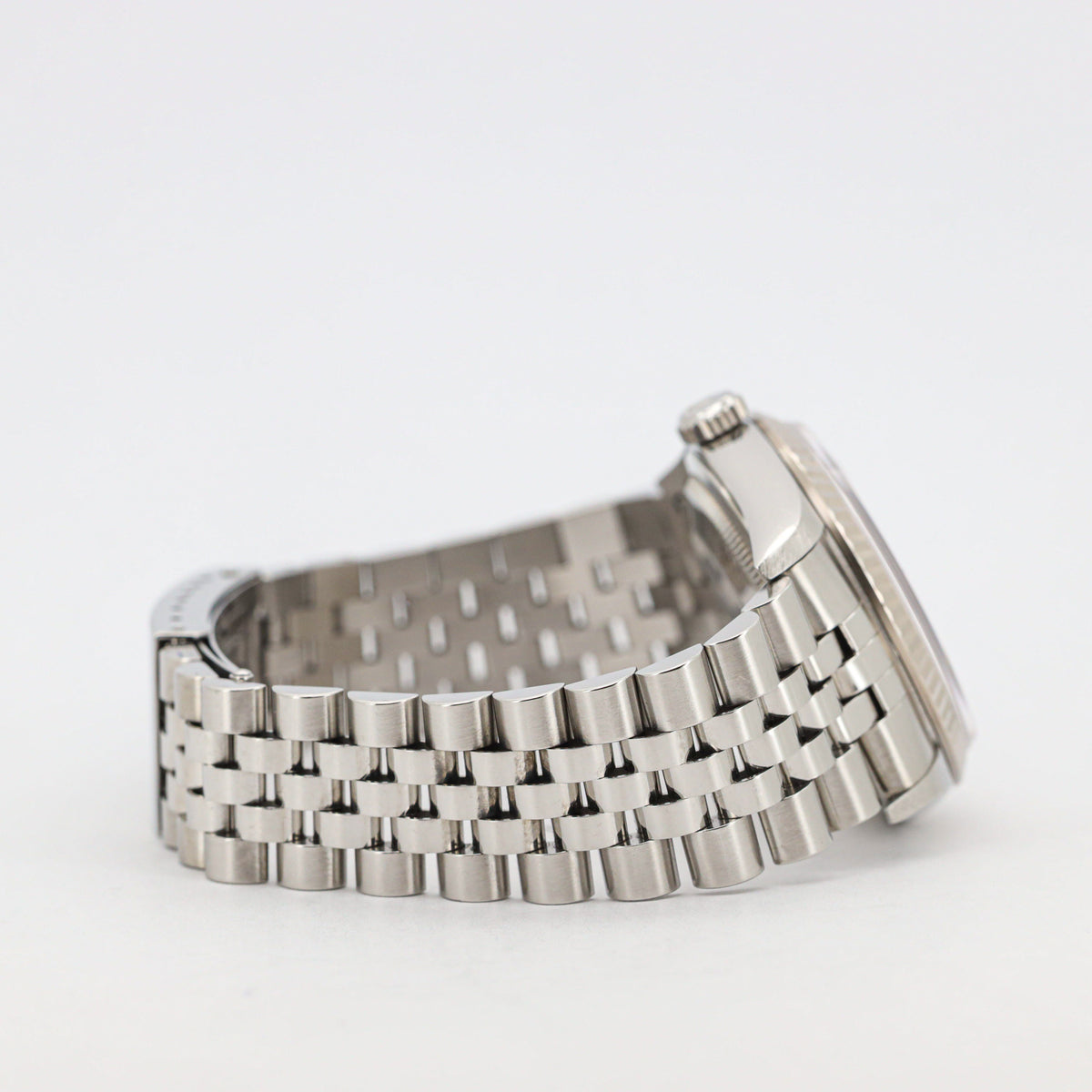Rolex Datejust 36 16234 White Roman Dial no holes Edelstahl