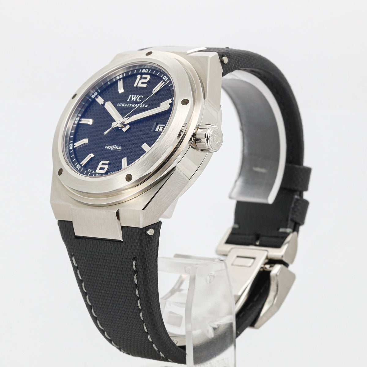 IWC Schaffhausen Ingenieur 322701 42mm Edelstahl Textilarmband