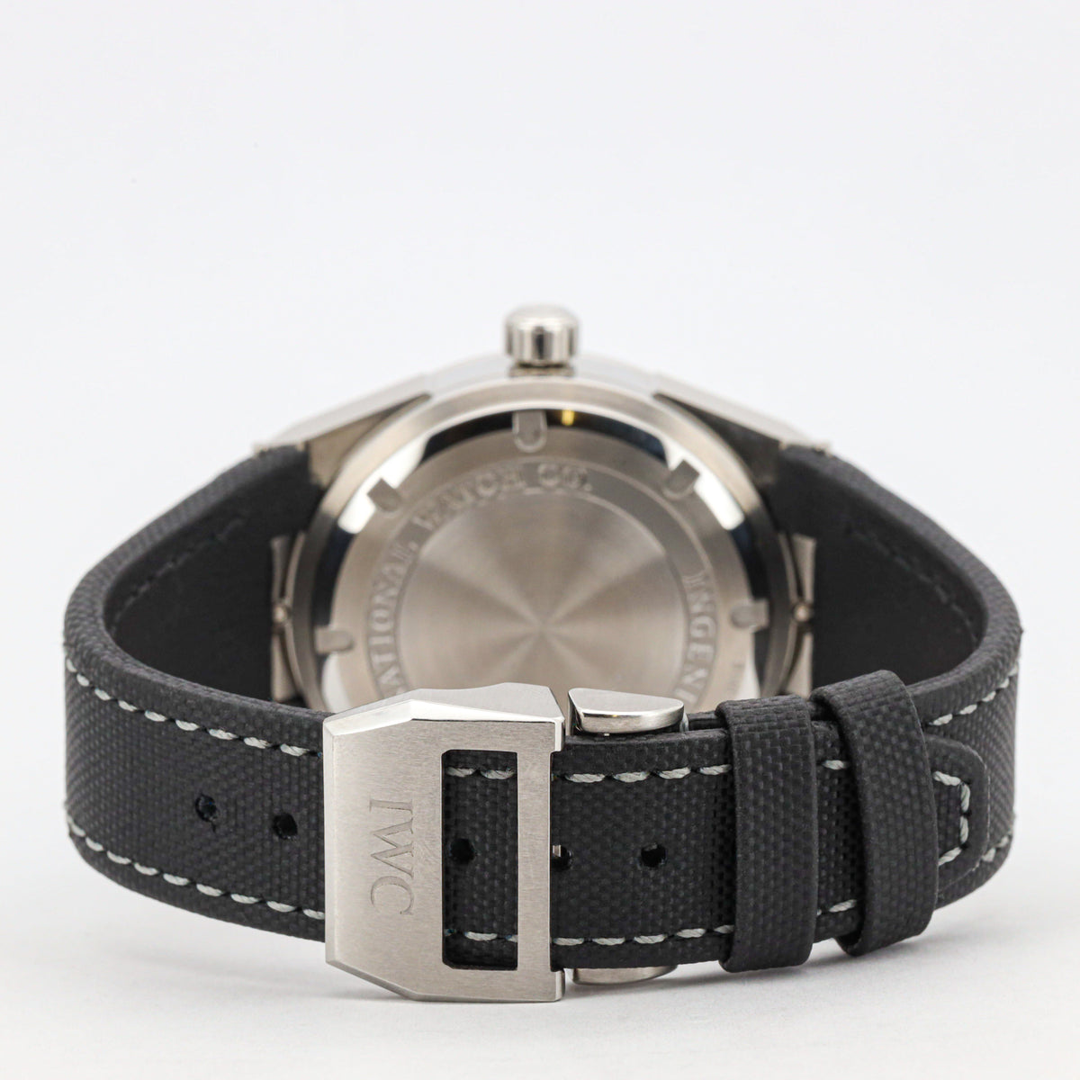IWC Schaffhausen Ingenieur 322701 42mm Edelstahl Textilarmband