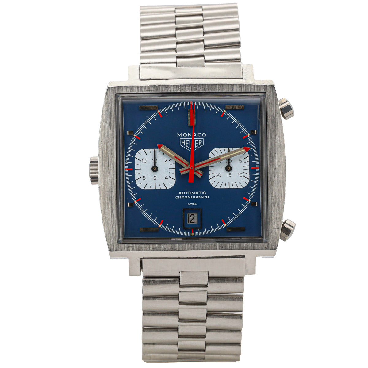 Heuer Monaco 1133B Steven MC Queen Vintage Automatic 1970