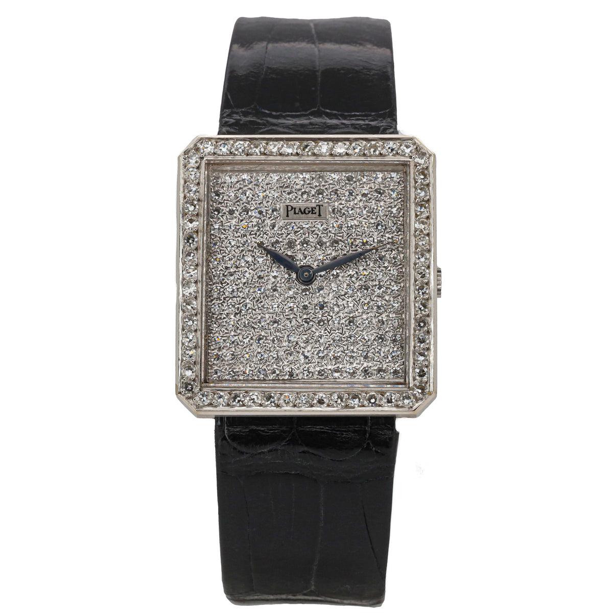 Piaget Protocole 91545 Diamond Paue Dial Whitegold 750