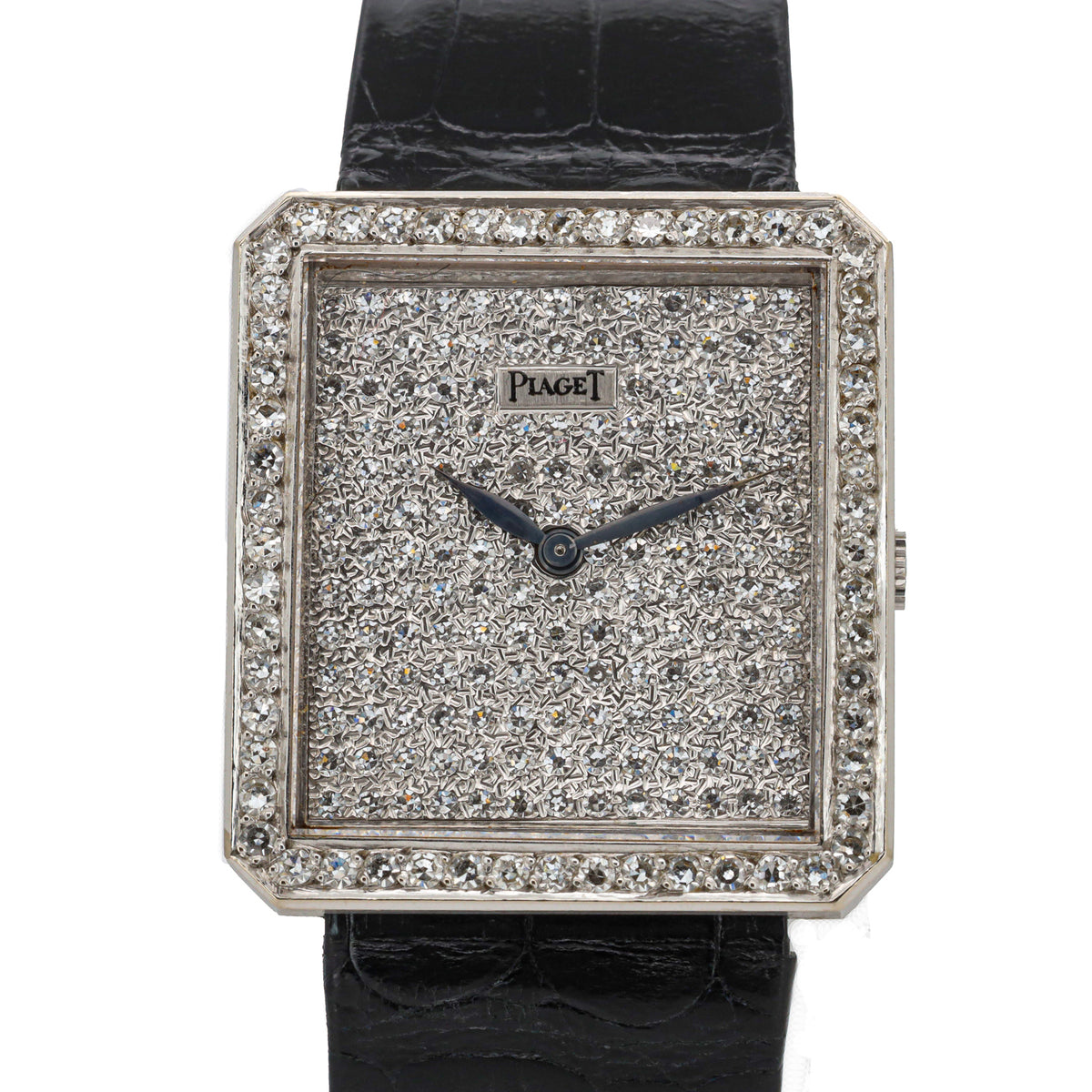 Piaget Protocole 91545 Diamond Paue Dial Whitegold 750