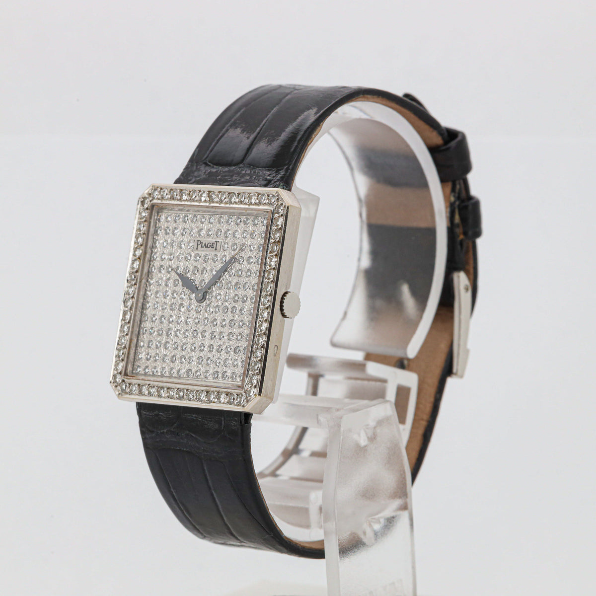 Piaget Protocole 91545 Diamond Paue Dial Whitegold 750