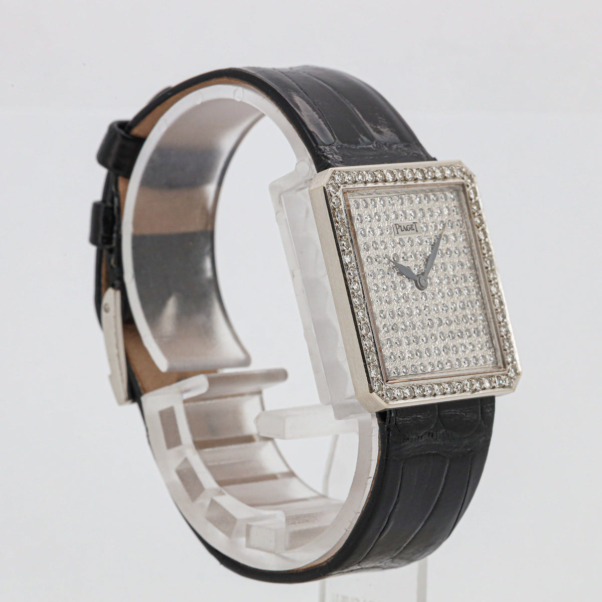 Piaget Protocole 91545 Diamond Paue Dial Whitegold 750