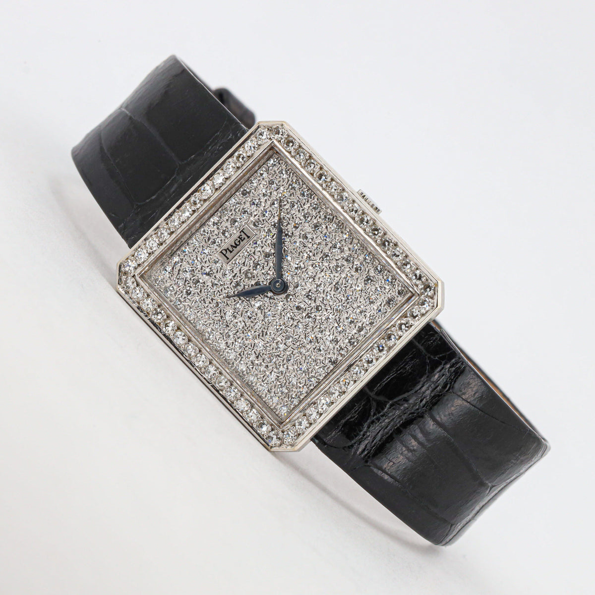Piaget Protocole 91545 Diamond Paue Dial Whitegold 750