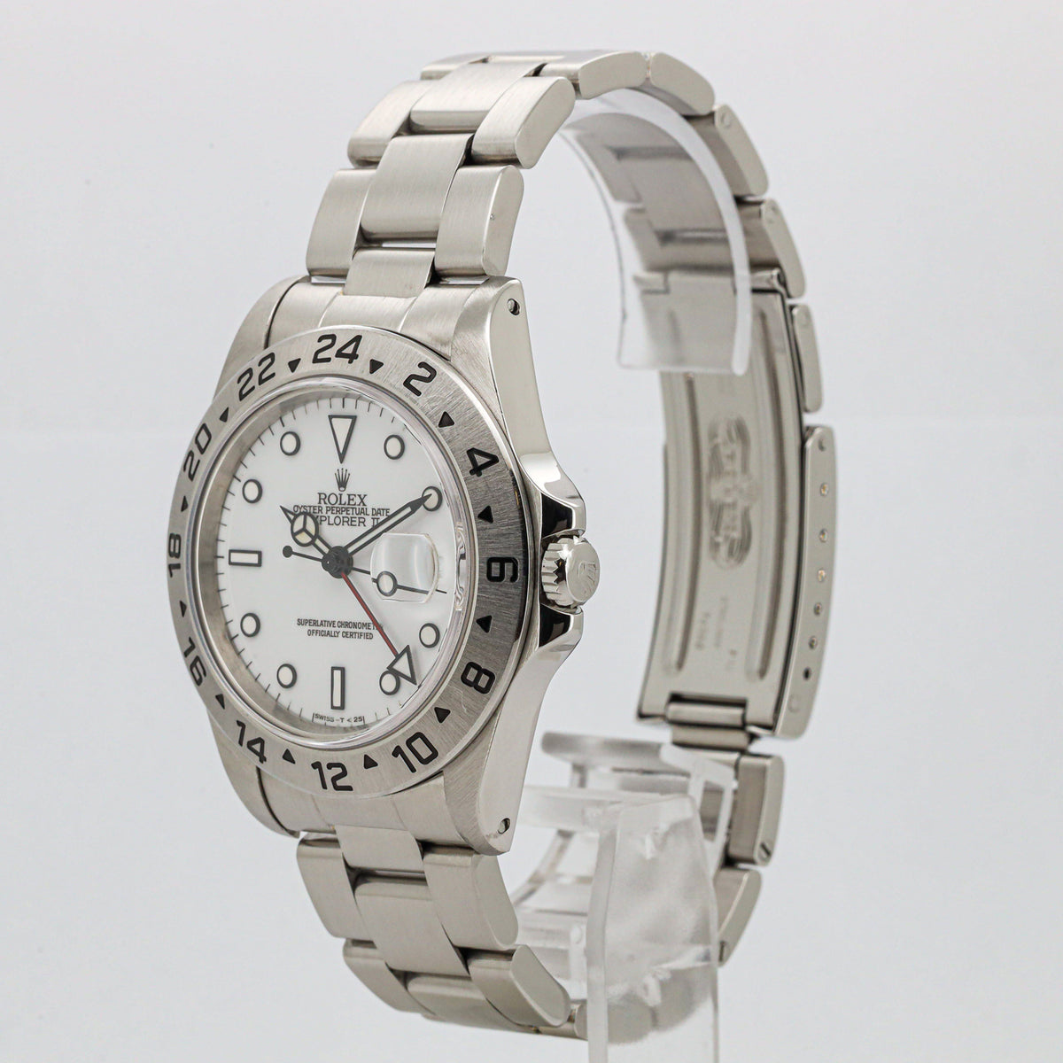 Rolex Explorer II 16570 White Dial Full Set