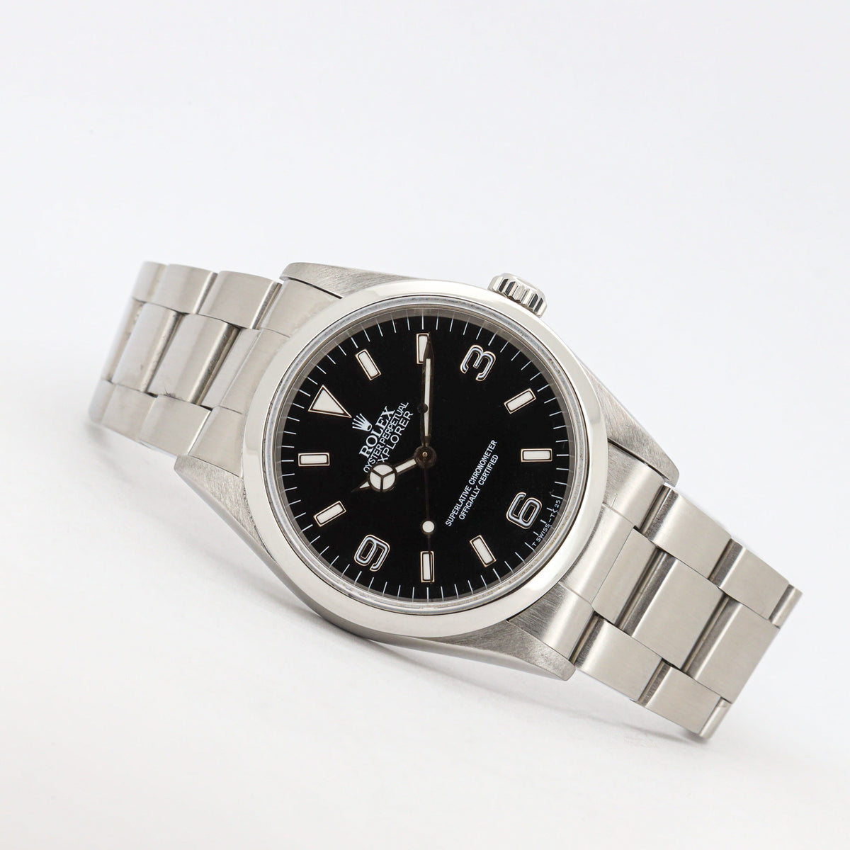 Rolex Explorer 36 114270 Black Dial Edelstahl Automatik