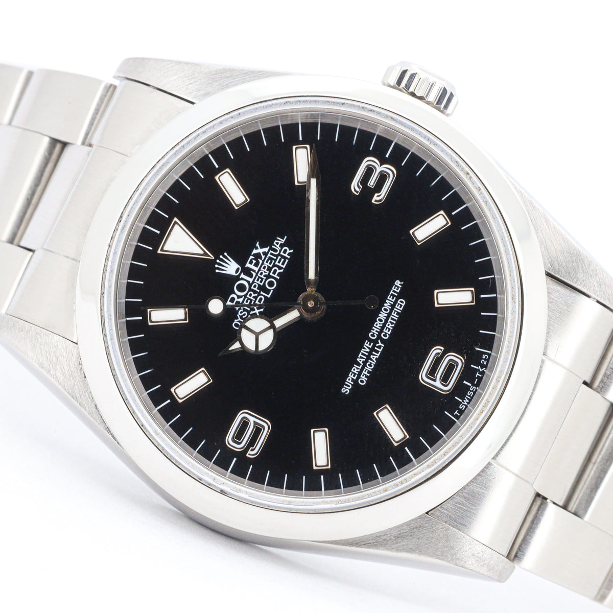 Rolex Explorer 36 114270 Black Dial Edelstahl Automatik